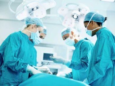 Carrying out surgery to enlarge the male genital organ