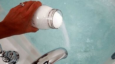 Bathroom with soda for a member of a member