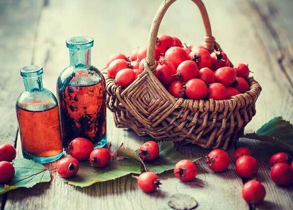 Hawthorn fruits to increase a member