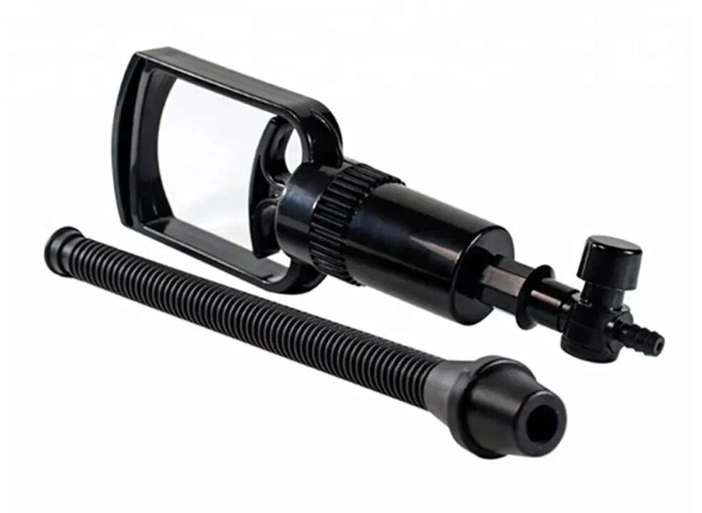 Vacuum pump for penis enlargement
