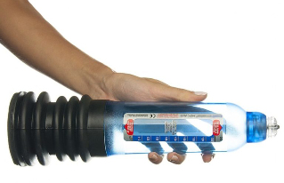 Hydro pump for penis enlargement